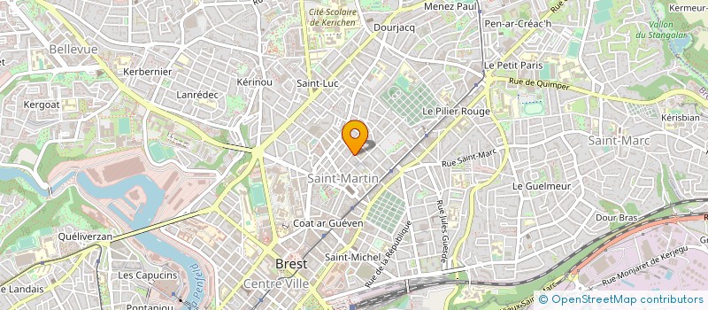 localisation de l'entreprise BREIZ OTRUC'H INT'L à BREST