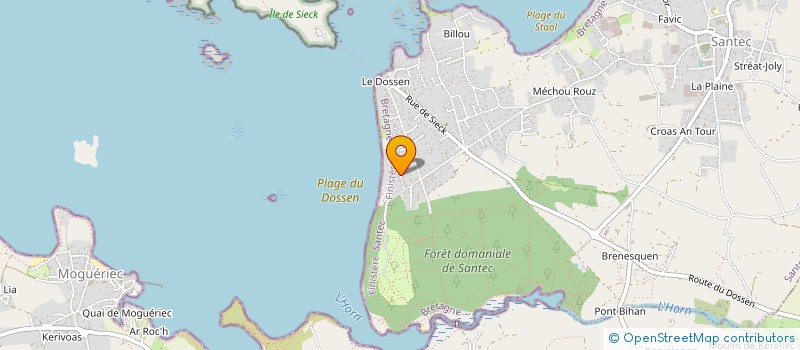 localisation de l'entreprise BREIZ SAVOIE à SANTEC