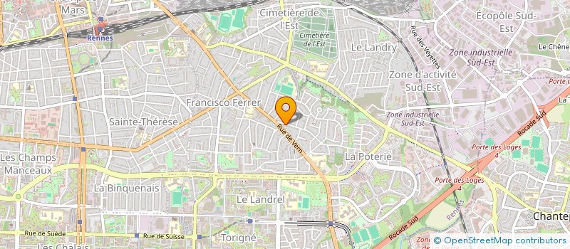 localisation de l'entreprise BREIZ'THORICK  RENNES