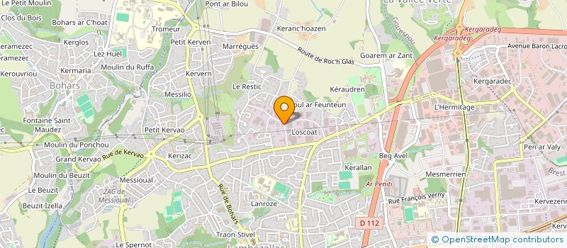 localisation de l'entreprise BREIZH AGENCEMENTS à BREST