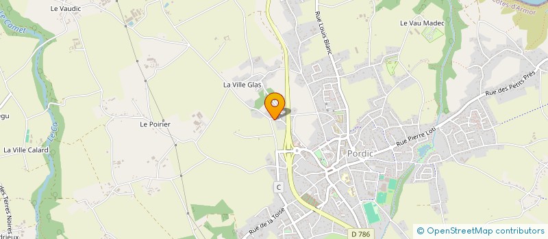 localisation de l'entreprise BREIZH AGRO à PORDIC