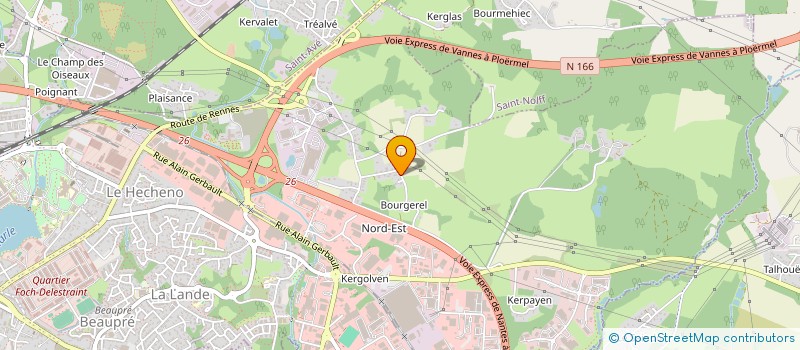 localisation de l'entreprise BREIZH ALTITUDE EURL à VANNES