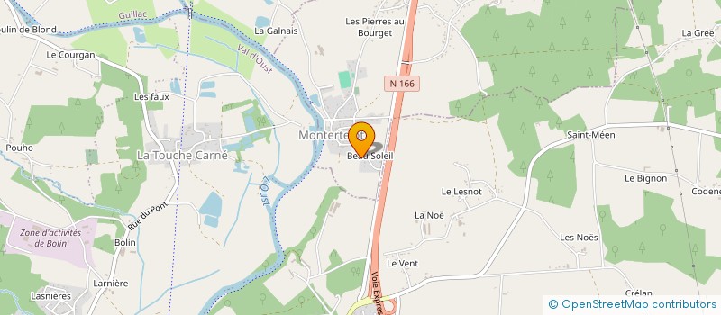 localisation de l'entreprise BREIZH AMENAGEMENT à PLOERMEL