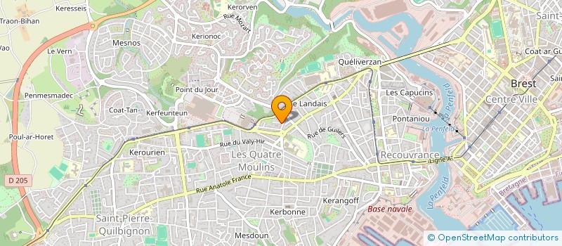 localisation de l'entreprise BREIZH ARDENTE à BREST