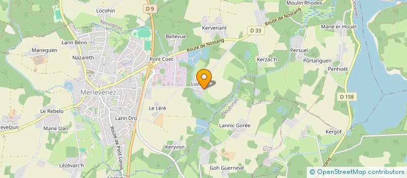 localisation de l'entreprise BREIZH ART DE LA PATINE  MERLEVENEZ