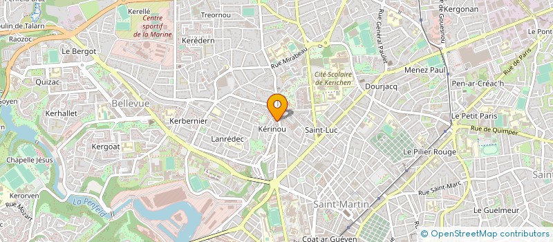 localisation de l'entreprise BREIZH ARTIST à BREST