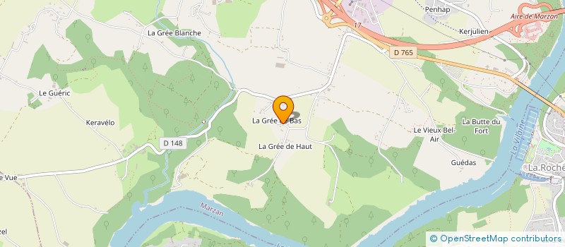 localisation de l'entreprise BREIZH AZUR à MARZAN