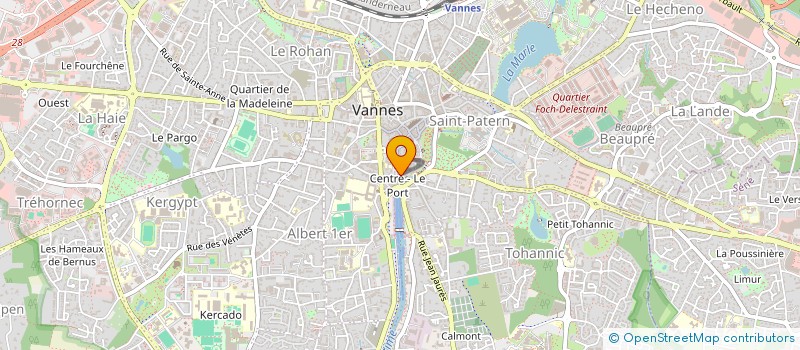 localisation de l'entreprise BREIZH BATIMENT à VANNES