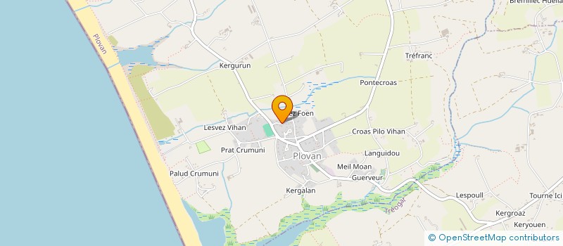 localisation de l'entreprise BREIZH BOISSONS SERVICES  PLOVAN