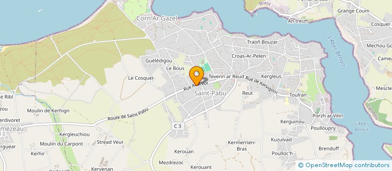 localisation de l'entreprise BREIZH BOULL HOME  SAINT-PABU