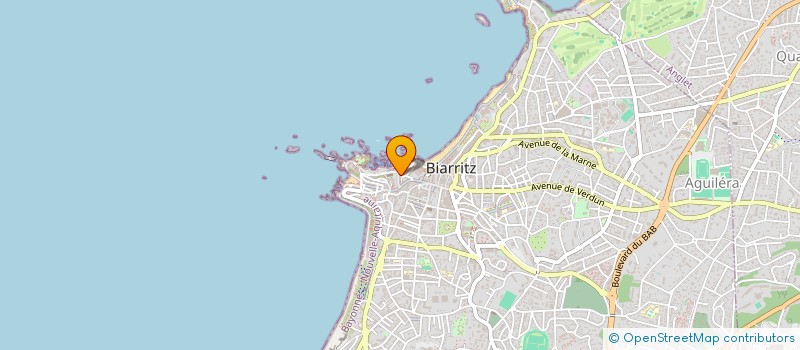 localisation de l'entreprise BREIZH CAFE BIARRITZ  BIARRITZ