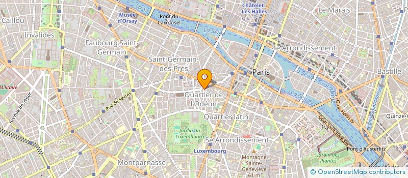 localisation de l'entreprise BREIZH CAFE DISTRIB.  PARIS