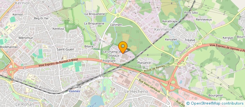 localisation de l'entreprise BREIZH CANOPEE  PLAUDREN