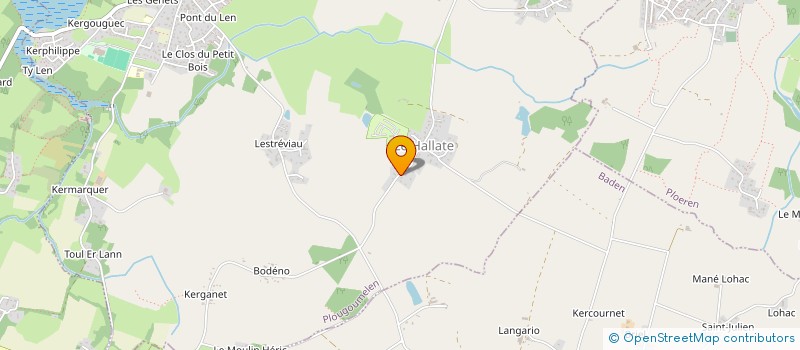 localisation de l'entreprise BREIZH CELTI FOLK  PLOUGOUMELEN