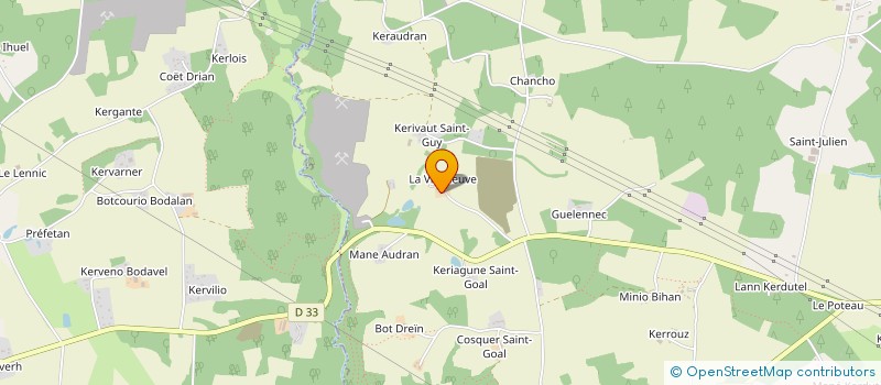 localisation de l'entreprise BREIZH CEREALES  PLUVIGNER