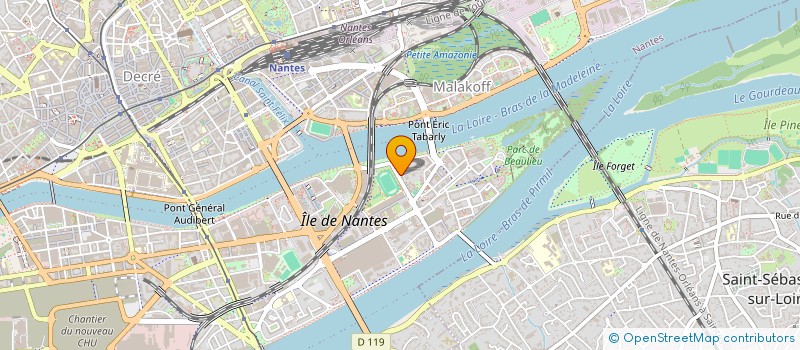 localisation de l'entreprise BREIZH CIVIC LAB à NANTES
