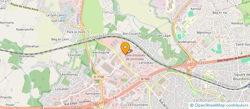 localisation de l'entreprise BREIZH COMMERCES à VANNES