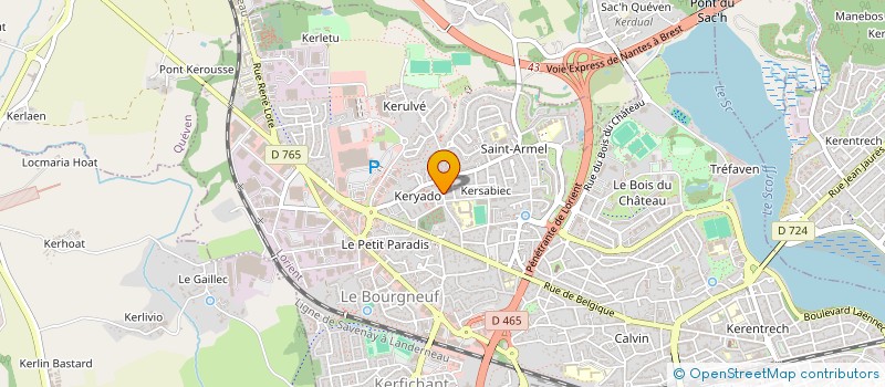 localisation de l'entreprise BREIZH CONNECTIK  LORIENT