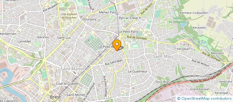 localisation de l'entreprise BREIZH CONNECTING à BREST