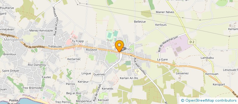 localisation de l'entreprise BREIZH COOK'IN à PLOUHINEC