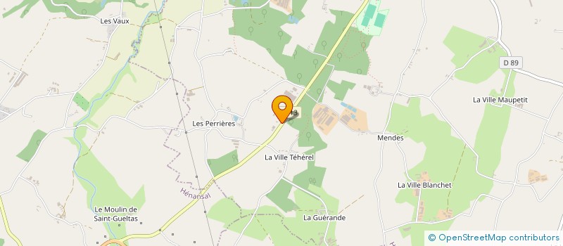 localisation de l'entreprise BREIZH COPEAUX  HENANBIHEN