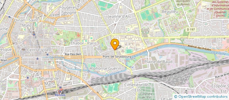 localisation de l'entreprise BREIZH CYCLE 2T à RENNES