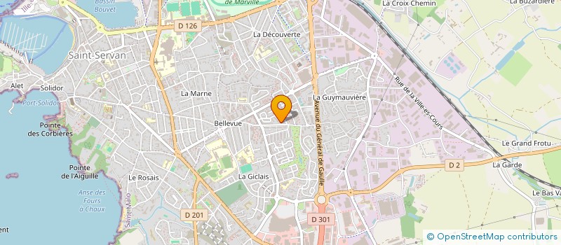 localisation de l'entreprise BREIZH DIAG ARMOR  SAINT-MALO