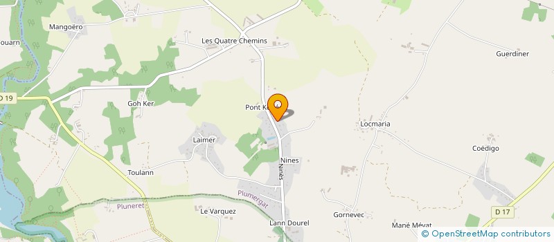 localisation de l'entreprise BREIZH DOUCHE à PLUMERGAT