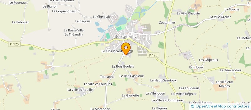 localisation de l'entreprise BREIZH DPPP à BOISGERVILLY