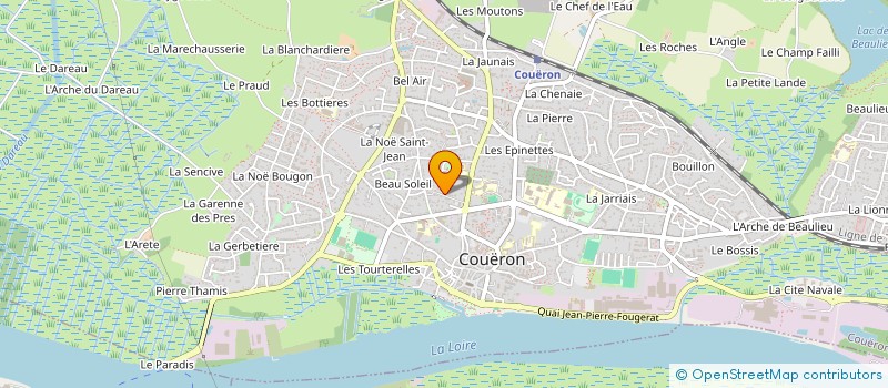 localisation de l'entreprise BREIZH DRIVER à COUERON