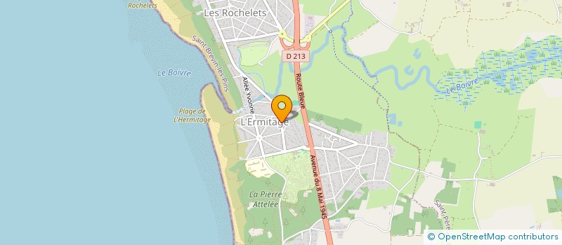 localisation de l'entreprise BREIZH ET EUZKADI à SAINT-BREVIN-LES-PINS