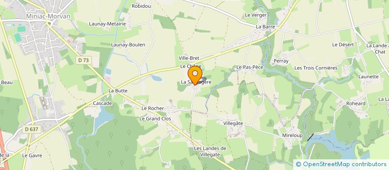 localisation de l'entreprise BREIZH ETANCHE  LAILLE