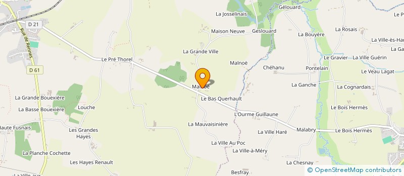 localisation de l'entreprise BREIZH ETHO  MEDREAC