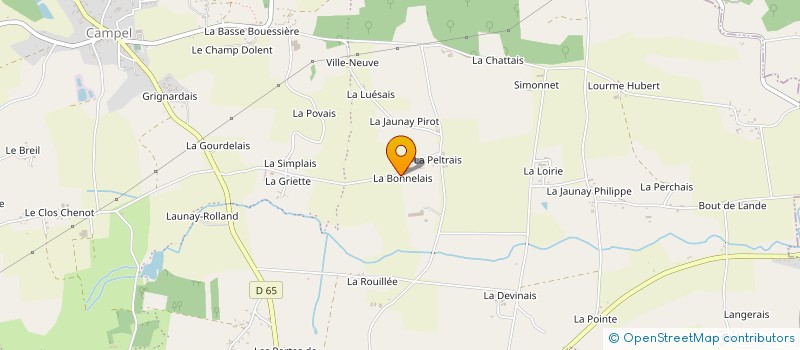 localisation de l'entreprise BREIZH FORAGE à VAL D'ANAST