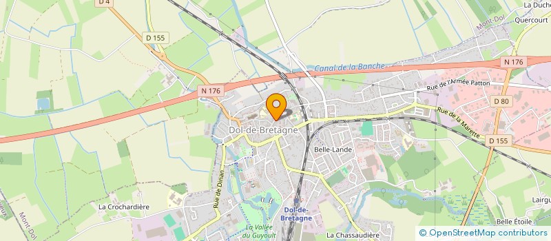 localisation de l'entreprise BREIZH FU 35  DOL-DE-BRETAGNE