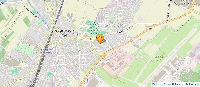localisation de l'entreprise BREIZH'GITE à BRETIGNY-SUR-ORGE