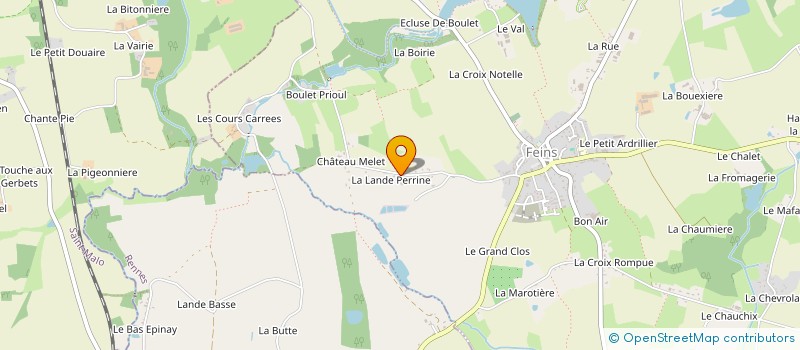 localisation de l'entreprise BREIZH GRANITS INTERNATIONAL à LES SABLES-D'OLONNE