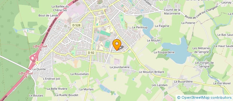 localisation de l'entreprise BREIZH GYM  RENNES