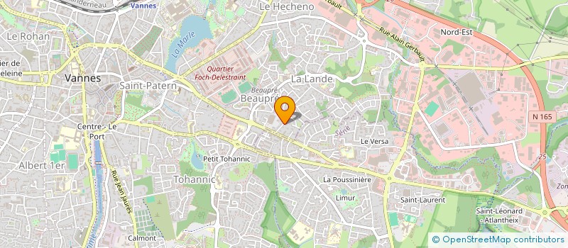 localisation de l'entreprise BREIZH HOCKEY VANNES AGGLO à VANNES