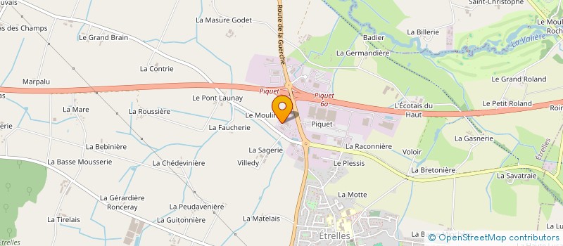 localisation de l'entreprise BREIZH HYDRAULICS  ARGENTRE-DU-PLESSIS