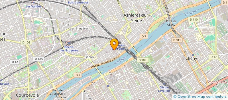 localisation de l'entreprise BREIZH-ILES à COURBEVOIE