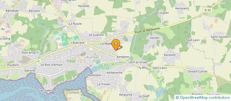 localisation de l'entreprise BREIZH IMMO  RIANTEC