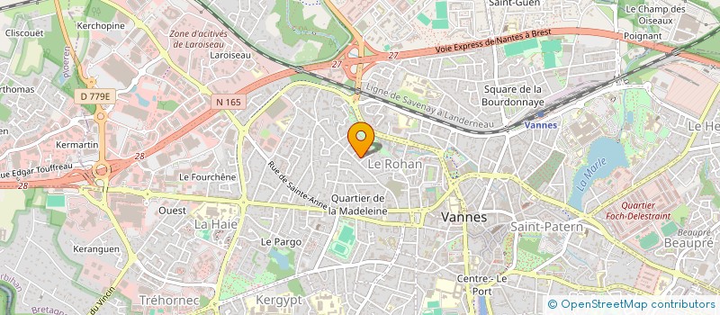 localisation de l'entreprise BREIZH IMPACTE à VANNES