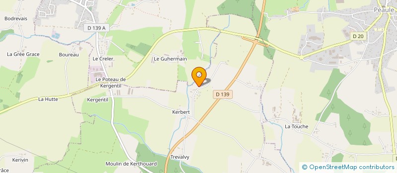 localisation de l'entreprise BREIZH K AUTO à MARZAN