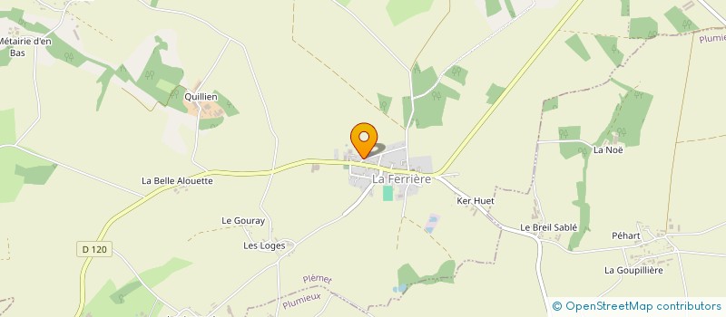 localisation de l'entreprise BREIZH LAVAGE HYGIENE ET SECURITE à PLEMET