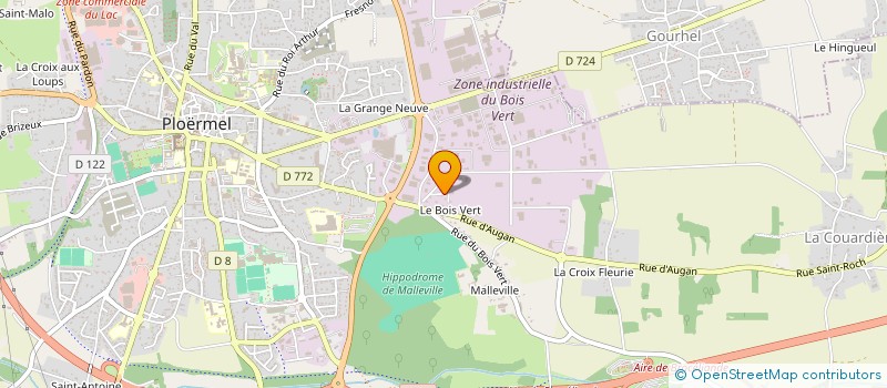 localisation de l'entreprise BREIZH LEBOEUF IMMO  PLOERMEL