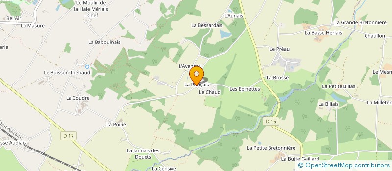 localisation de l'entreprise BREIZH MA BRODU  CORDEMAIS