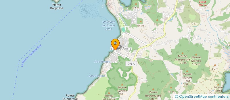 localisation de l'entreprise BREIZH MADIDINA à SAINTE ANNE
