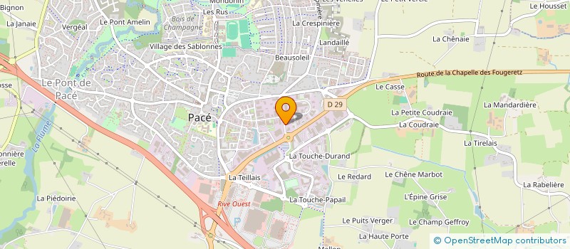 localisation de l'entreprise BREIZH ME UP  PACE