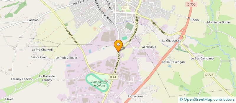 localisation de l'entreprise BREIZH MOBIL HOMES à LOUDEAC